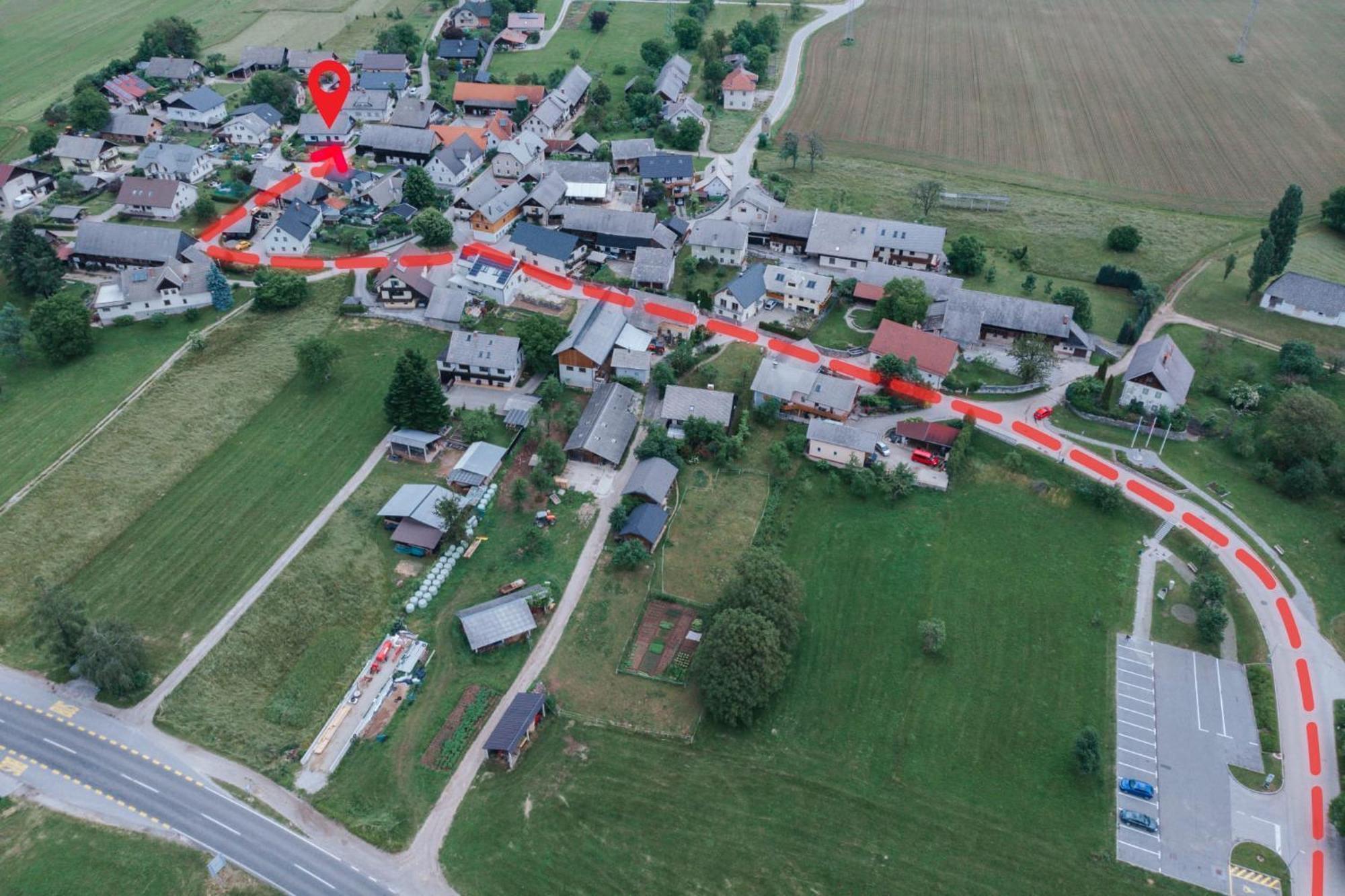 Apartma Lamberger Zirovnica Exteriör bild
